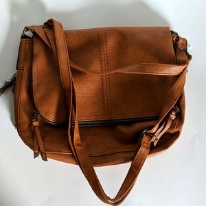 NOATD No # 8833313 Brown Leather hobo  bag 12 x 10 x 3(not including strap